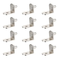 Shelf support pin, 5mm L-shaped support, wardrobe shelf, bracket 20pcs