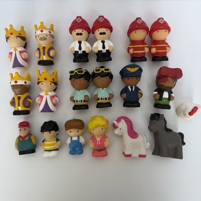 Playgo Chad Valley Tots Town Vinyl Figures Castle Pirate Helpers Animals Twins