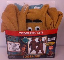 Rubies Scooby Doo Toddlers Halloween Outfiit Size 2T- New.          CL 