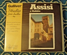 Gulliver Nell'Italia Più Bella ASSISI E GUBBIO VHS, cassetta, guida e piantina.