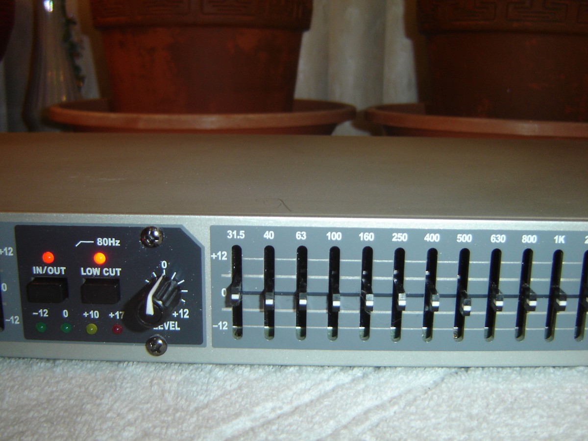 Peavey グラフィック イコライザー PV215EQ DUAL 15 BAND