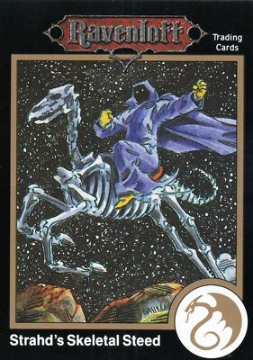 Advanced Dungeons & Dragons 1992 Gold Frame Individual Trading Cards B