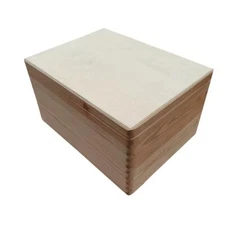 LARGE WOODEN BOX 40X30X23cm WITHOUT HANDLE FOR DECOUPAGE