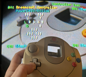 Sega Dreamcast Controller Yellowing HKT-7700 OEM Tested Working Pic's for demo