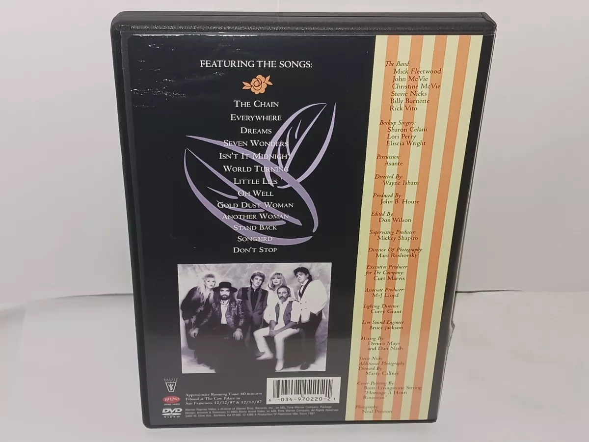 Fleetwood Mac - Tango in the Night (DVD, Region 1, 2003) Very Good -  Guaranteed