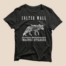 Vtg Colter Wall Shirt Classic Black Unisex Size S To 5XL