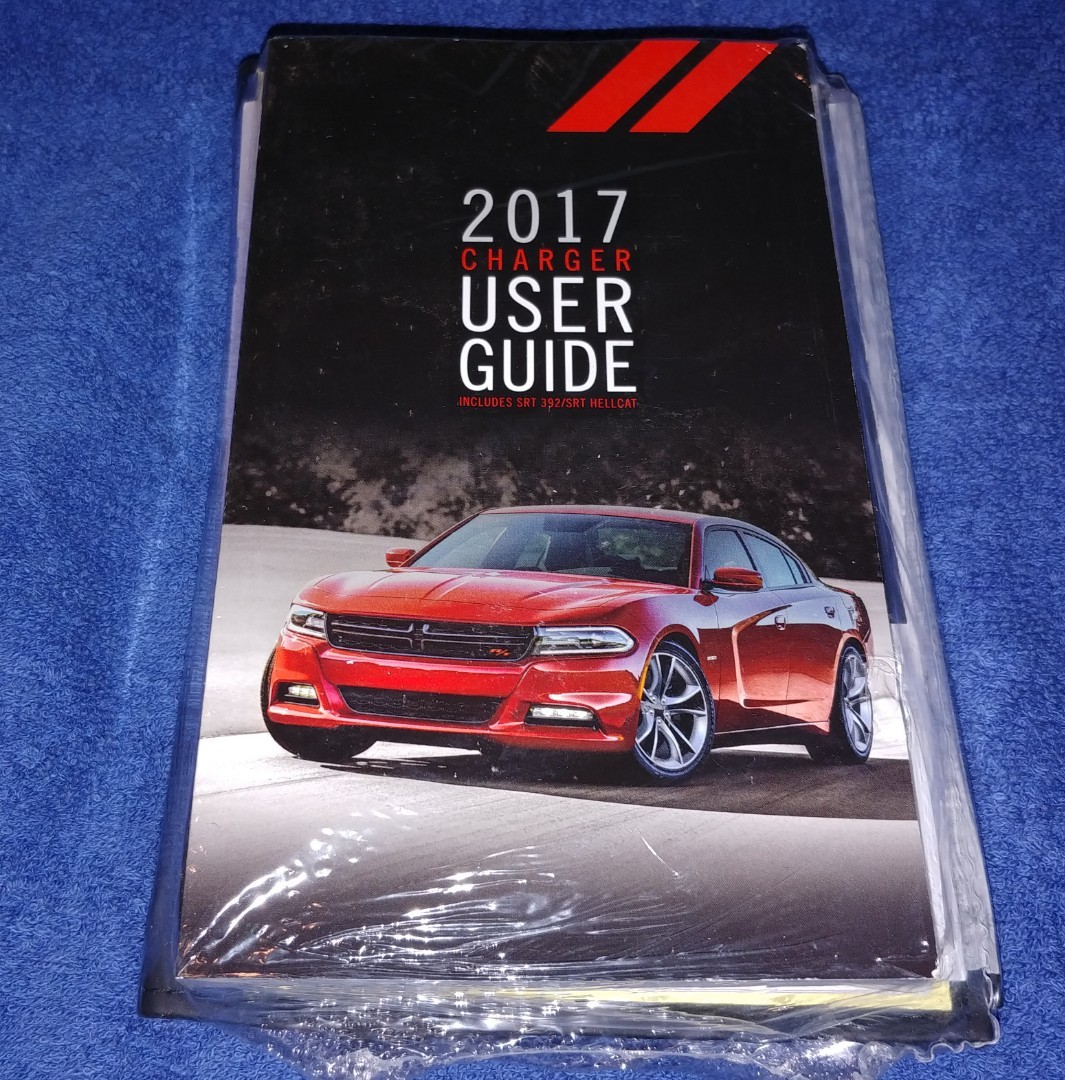 2017 DODGE CHARGER OWNERS MANUAL KIT 05145922AB NEW SEALED COMPLETE OEM