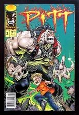 PITT #2 Newsstand UPC Variant By DALE KEOWN Image Comics 1993