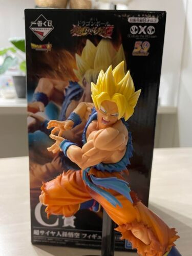 Dragon Ball Son Goku Super Saiyan Figure Bandai Ichiban Kuji C SCultures NM - Picture 1 of 10