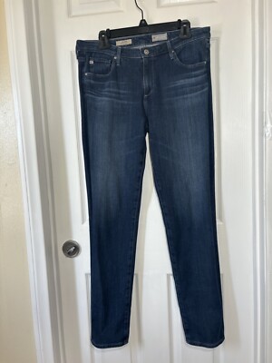 Adriano Goldsmith The Prima Mid Rise Cigarrete Jeans Size 32 R