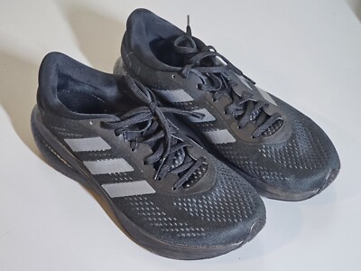 Adidas Supernova 2 Running Shoes Black /Grey Size 11.5  Style GW9087
