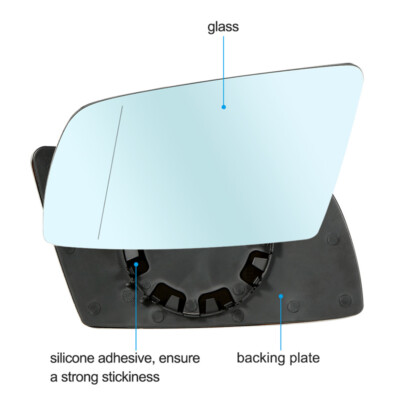 Left LH Side Door Clear Mirror Glass Heated For BMW E60 E61 528i 535i 550i 525i - Foto 12