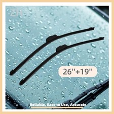 Pair Windshield Wiper Blades J-hook Quality 26 19 Inch Bracketless Frameless Pair Windshield Wiper Blades J-hook Quality 26 19 Inch Bracketless Frameless
