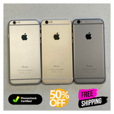 Apple iPhone 6 - 16GB/64GB/128GB - Silver, Gold, Gray - Unlocked, Verizon