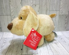 Russ Round Puppy Dog Plush Golden Retriever Yellow Labrador Lab Light Brown