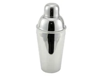 Cocktail Shaker Set 3 Piece Stainless Steel Bar Drink Mixer Premium Silver 16 Oz