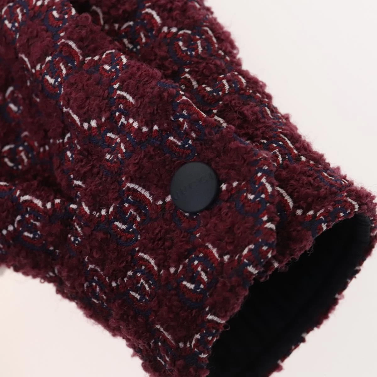 GUCCI Giacca Tweed Rosso Autentico ym002M