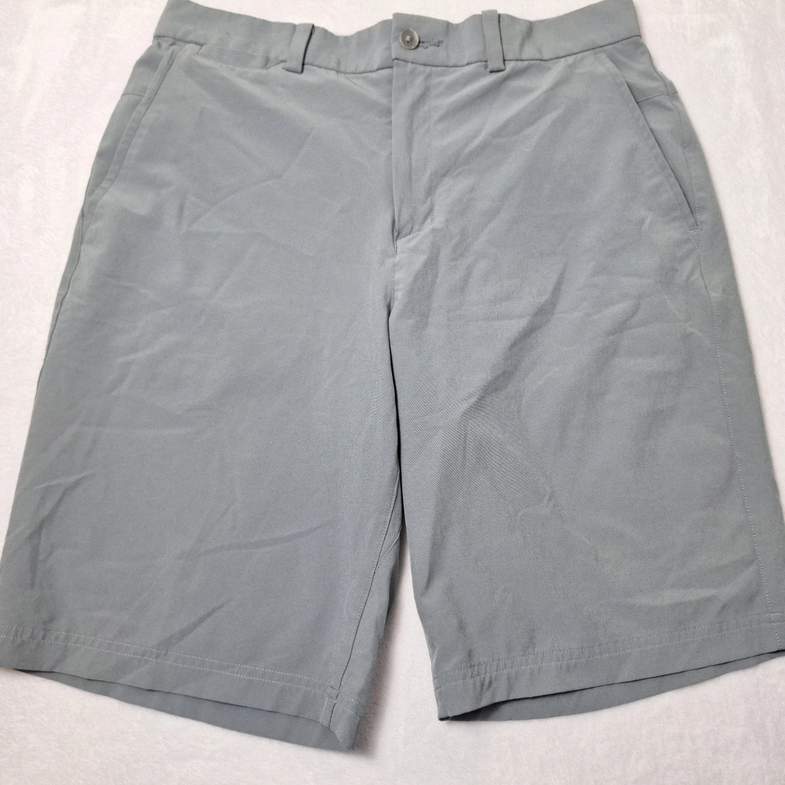 NIKE Golf Dri Fit Tour Performance Pantaloncini Uomo Taglia 30 Grigio Elasticizzato Tempo Libero