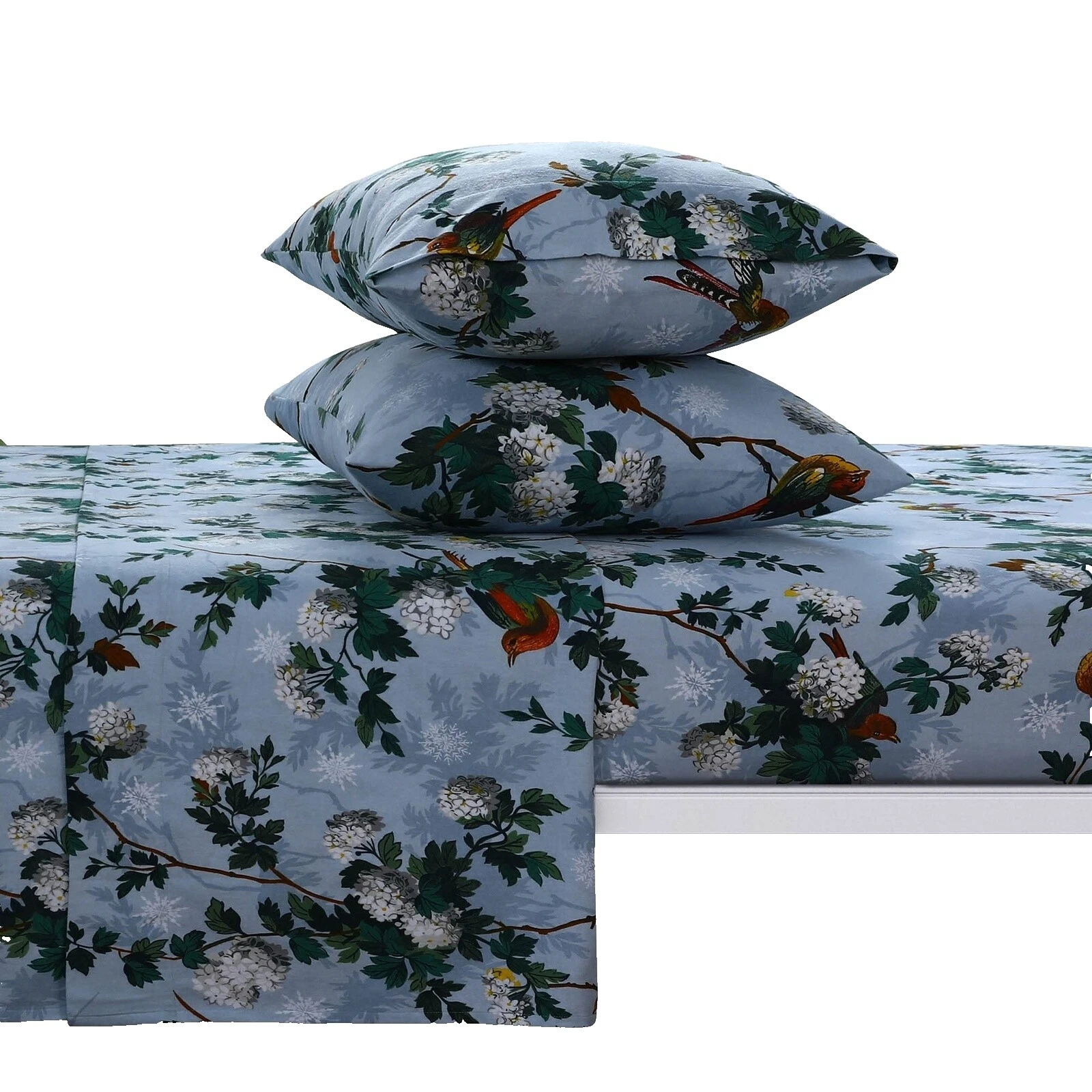 Floral King Franela Ropa de cama