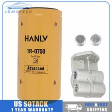 Fuel Filter 1r-0750 And Filters Remote Mount Base 12 Npt For Cat 1r-0749