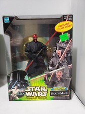 STAR WARS POWER OF THE JEDI DARTH MAUL VINTAGE RARE NEW IN BOX MEGA ACTION 2000