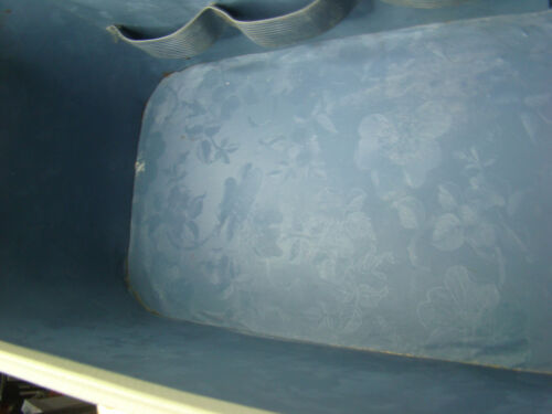 Vintage Lady Baltimore Train Case White With Gold Hardware key tray mirror box - Picture 14 of 22