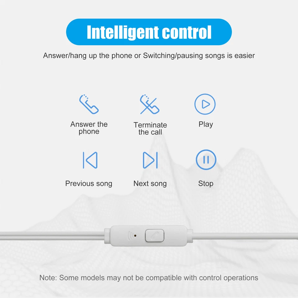 3 Pack 3.5mm In-Ear Earphone Wired Headphone Stereo Earbuds Super Bass Headset - Image 2 of 4