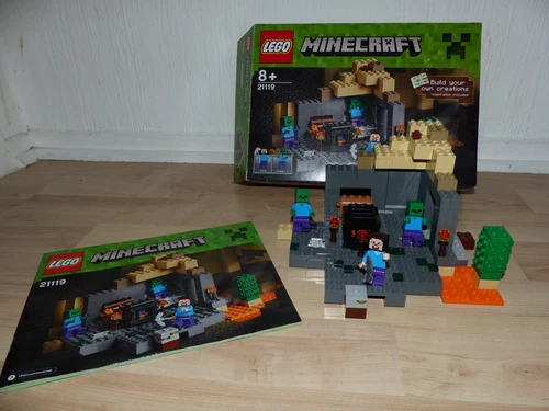 ✭✭ LEGO MINECRAFT Das Verlies , The Dungeon  21119 , mit BA und OVP  ✭✭