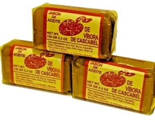 JABON DE ACEITE DE VIVORA DE CASCABEL PARA ENFERMEDADES DE LA PIEL 3 JABONES