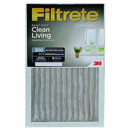 Filtrete clean living dust reduction hvac furnace air filter deals