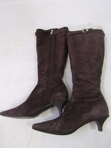 prada boots brown