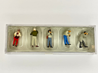 Preiser 10531 Ho 1:87; Eisenbahnfans , Neu & Ovp