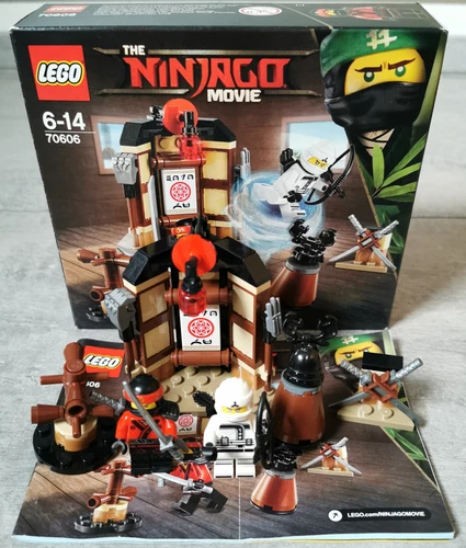 LEGO NINJAGO 70606 Spinjitzu-Training, TOP, Anleitung, OVP, vollständig