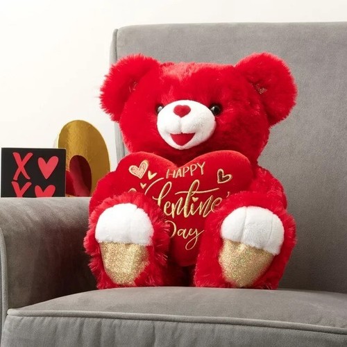 WAY TO CELEBR VALENTINSTAG Geschenk SWEETHEART TEDDYBÄR ROT - Bild 3 von 80
