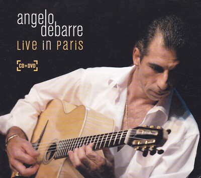 ANGELO DEBARRE - CD + DVD - LIVE IN PARIS