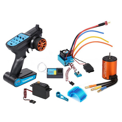 120A Brushless ESC Kit Metall Digital Servo für Wltoys12428 2.4G RC Geländewagen