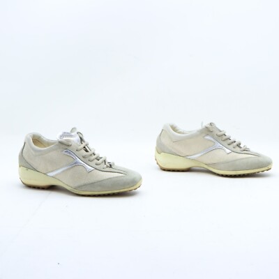TOD'S Sneaker gebraucht EU-Nummer 36 (Cod.CS1902) beige aus Stoff und Wildleder
