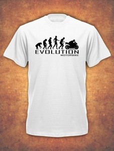 motorcycle evolution t shirt