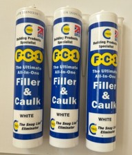 C-Tec FC1 Filler & Caulk - 310ml  White Pack Of 3 Bottles