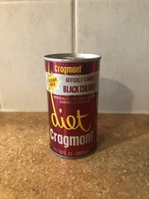 Cragmont Diet Black Cherry; Safeway Stores Inc.; Oakland, CA; steel soda pop can