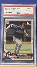 Greyson Jenista - 2018 Bowman Draft Paper Base   PSA 10
