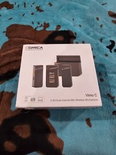 Comica Vimo C3 Wireless Lavalier Microphone Noise Cancel Mute for iPhone Camera
