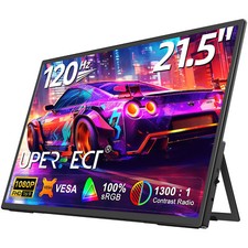 UPERFECT 21.5" Portable Computer Monitor 120Hz 1080P Monitor LCD Gaming Display