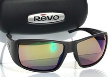 NEW REVO DUNE Matte Brown POLARIZED Evergreen Lens Sunglass RE 1202 02 GN