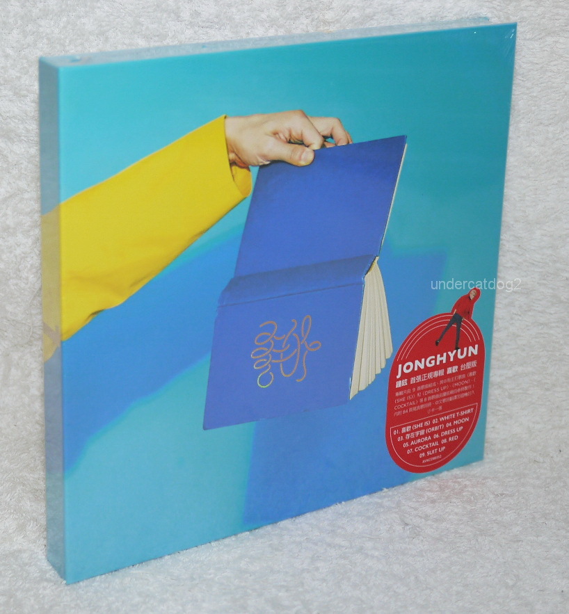SHINee Jong Hyun Album Vol. 1 Like 2016 Taiwan Special CD+