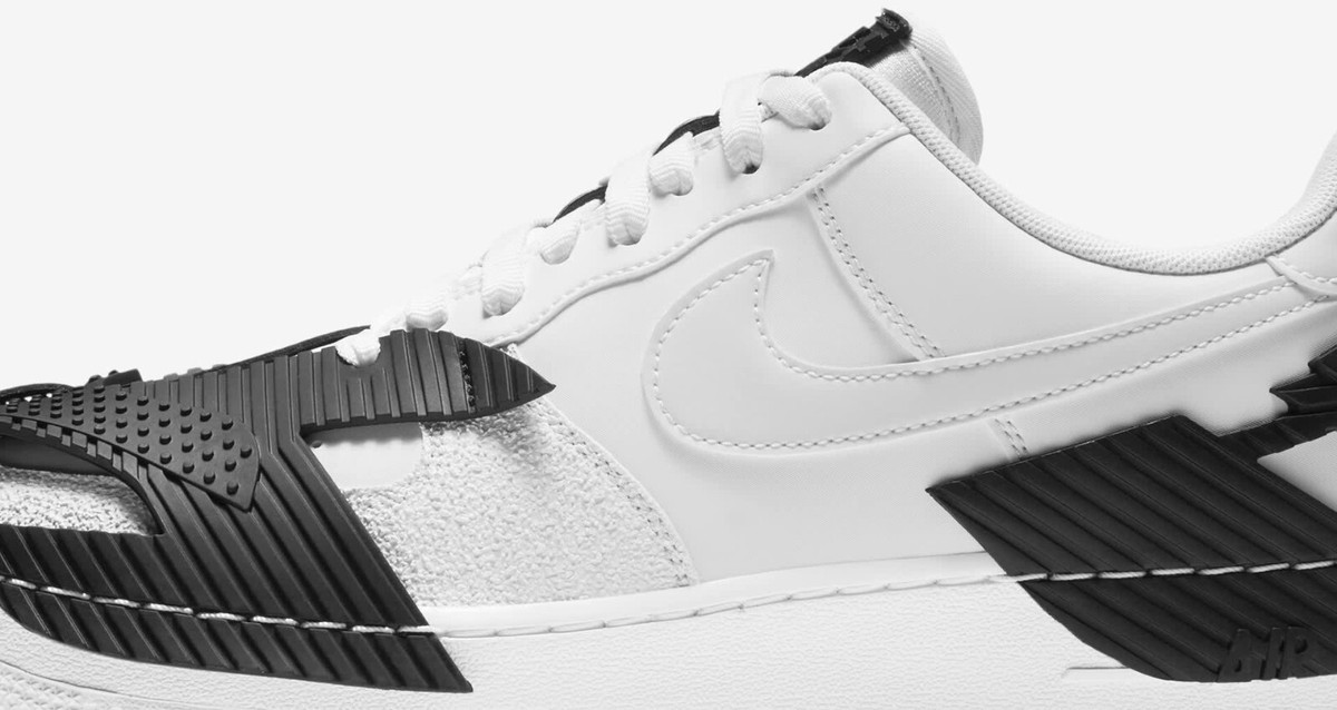 Nike スニーカー CZ3596-100 ホワイト/ブラック UK 8 Nike Air Force 1 Low NDSTRKT 