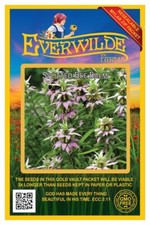 1000 Spotted Bee Balm Wildflower Seeds - Everwilde Farms Mylar Seed Packet