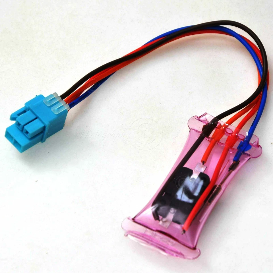 Interruptor de descongelamento N13-4 -7°C + fusível 76°C para geladeira Panasonic Haier Homa TCL - Imagem 2 de 4