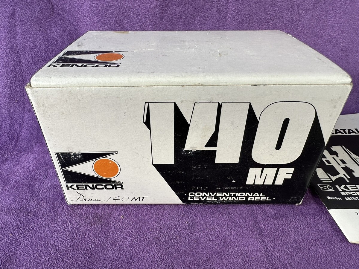 Kencor Drum 140MF Fishing reel Level Wind Made In JAPAN #2 | eBay