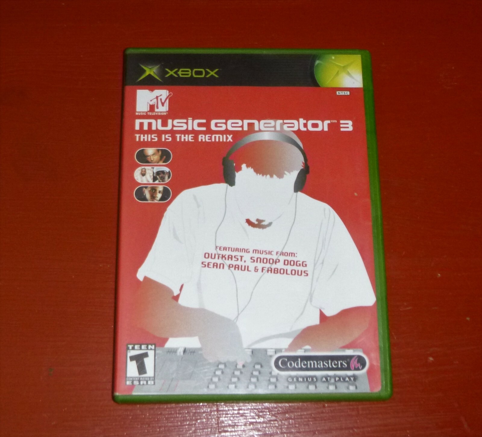 MTV Music Generator 3 This Is The Remix (Microsoft Xbox, 2004)-Complete